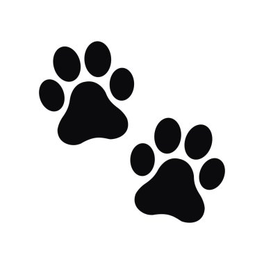 pençe baskı vektör