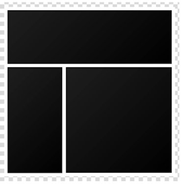 siyah ve beyaz arka plan kümesi. Vektör çizimi