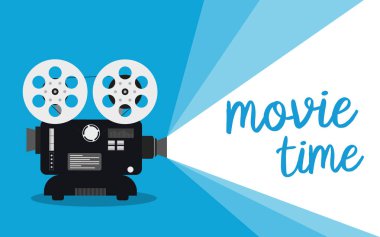 Film zamanı kavramı. Sinema afiş tasarımı