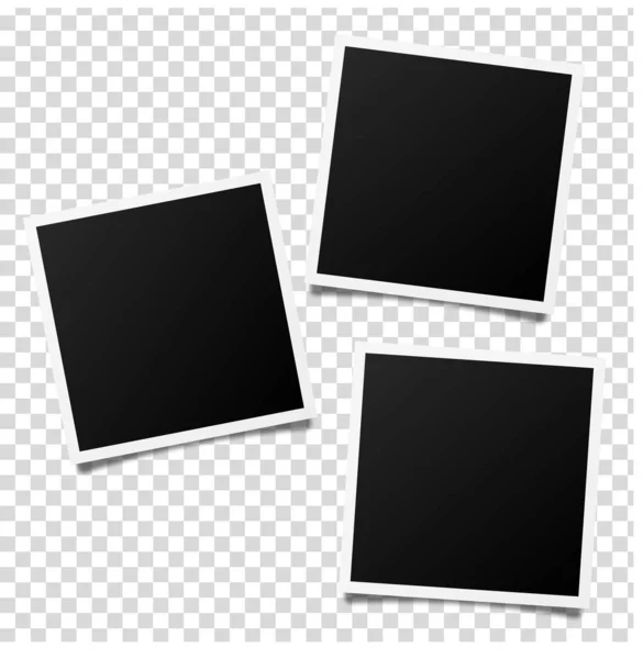 Vector Photo frame mockup design — Stock Vector