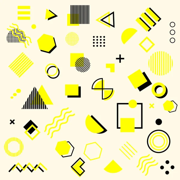 Soyut ve modaya uygun modern geometrik arka plan. Vektör arkaplanı