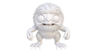 cartoon character, 3 d rendering