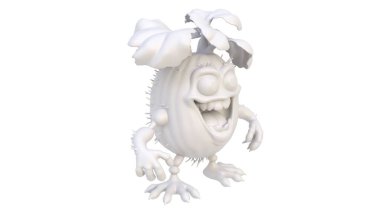 Canavarın 3 cg görüntüsü