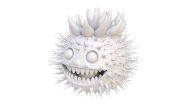 3 d rendering coronavirus covid - 1 9 virus