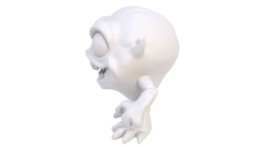 Kafatasıyla cadılar bayramı hayaleti