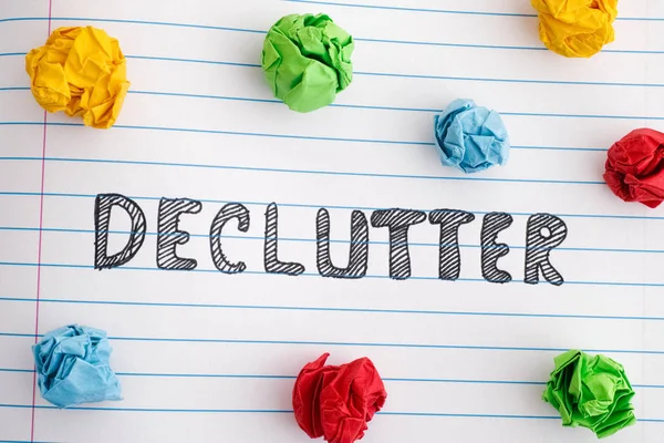 Declutter — Stock fotografie