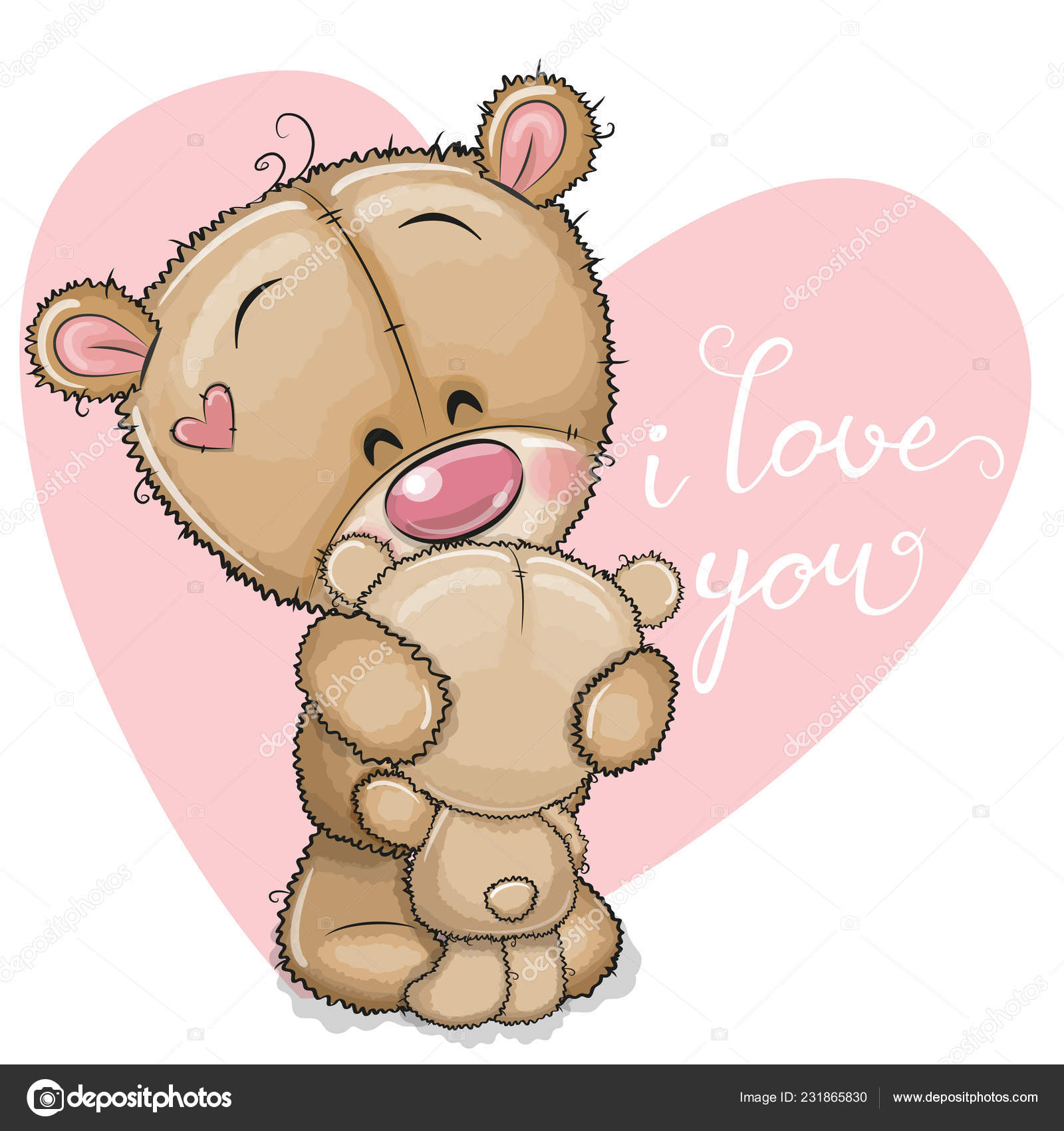 pic Cute Animated Bear Hug https depositphotos com 231865830 stock illustration cute cartoon mother bear hugging html