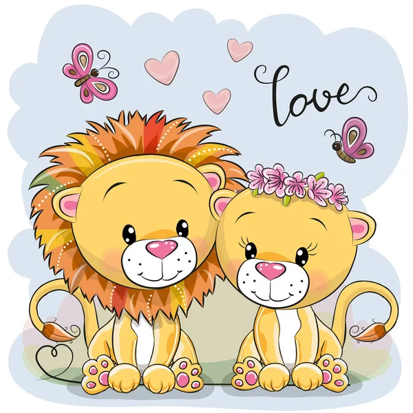 Top 37+ imagen leones enamorados dibujos