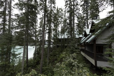 Emerald göle Yoho Milli Parkı