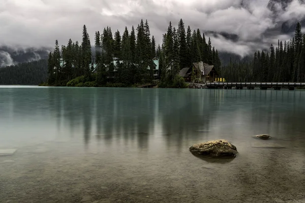 Lago Esmeralda Parque Nacional Yoho —  Fotos de Stock