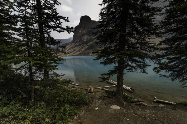 Sjön Morän Kanada — Stockfoto