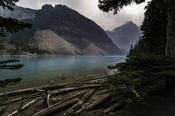 Die Moräne Des Sees Kanada — Stockfoto