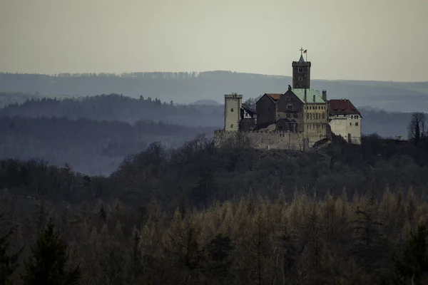 Castelo Warburg Alemanha — Fotografia de Stock