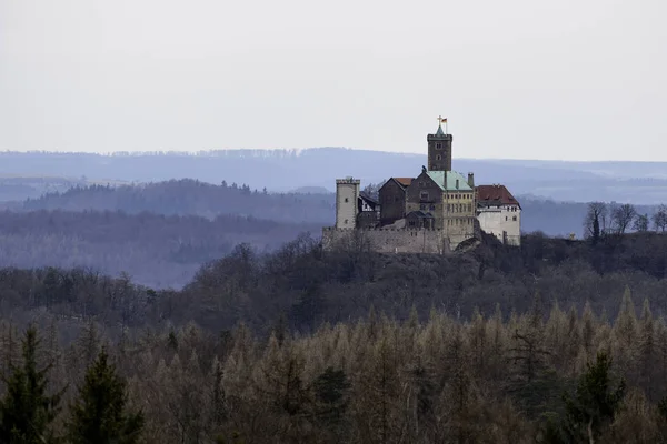 Castelo Warburg Alemanha — Fotografia de Stock