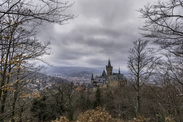 Castelo Wernigerode Alemanha — Fotografia de Stock