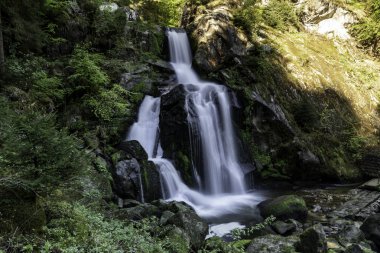 Almanya'da triberg şelaleler