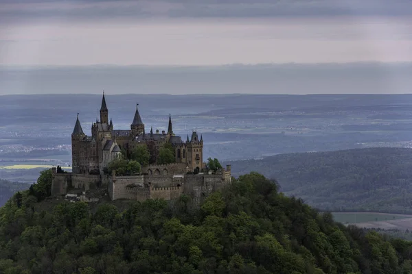 Hrad Hohenzollern Německu — Stock fotografie