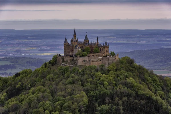 Hrad Hohenzollern Německu — Stock fotografie