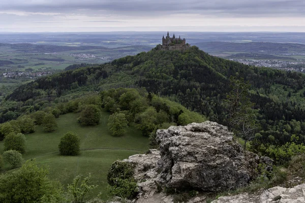 Hrad Hohenzollern Německu — Stock fotografie