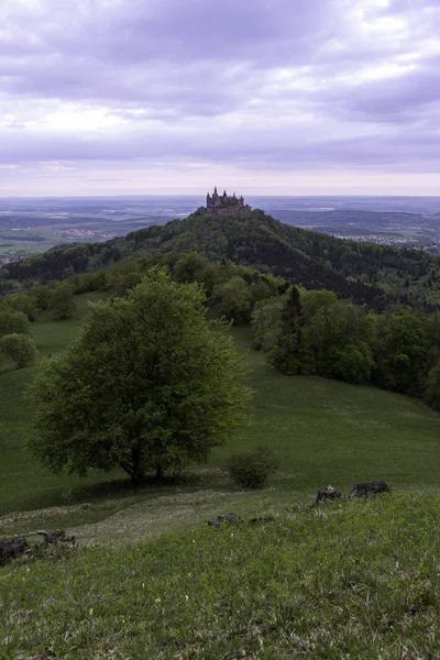 Гогенцоллернский Замок Германии — стоковое фото