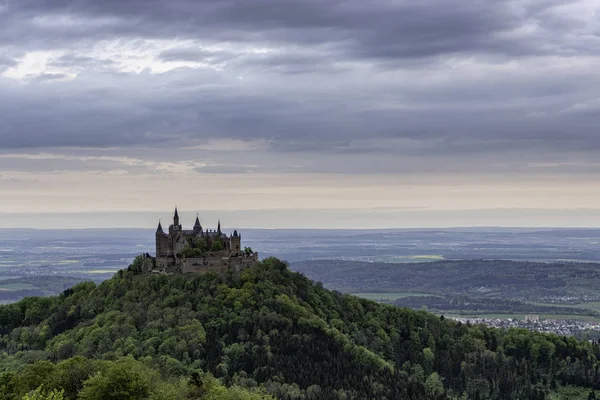 Hrad Hohenzollern Německu — Stock fotografie