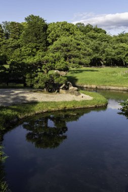 Okayama Japonya bahçelerinde
