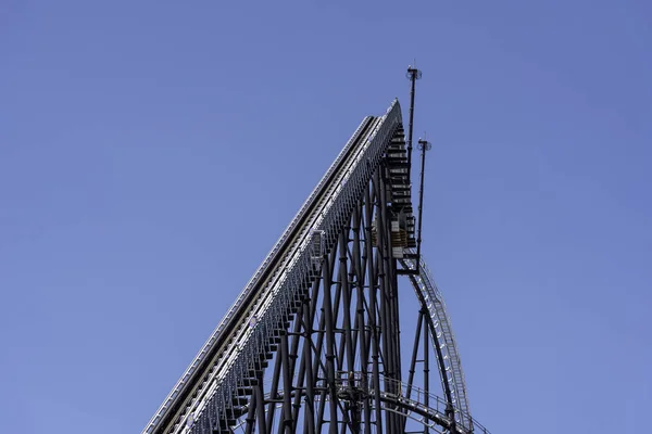 Uma Montanha Russa Fuji Highland — Fotografia de Stock