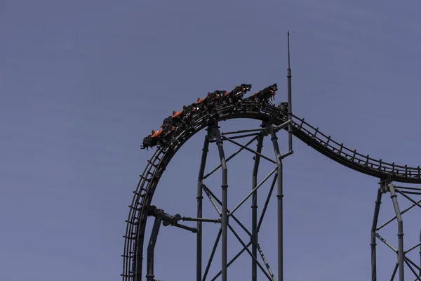 Uma Montanha Russa Fuji Highland — Fotografia de Stock