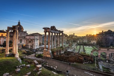 İtalya 'daki Roma şehri.