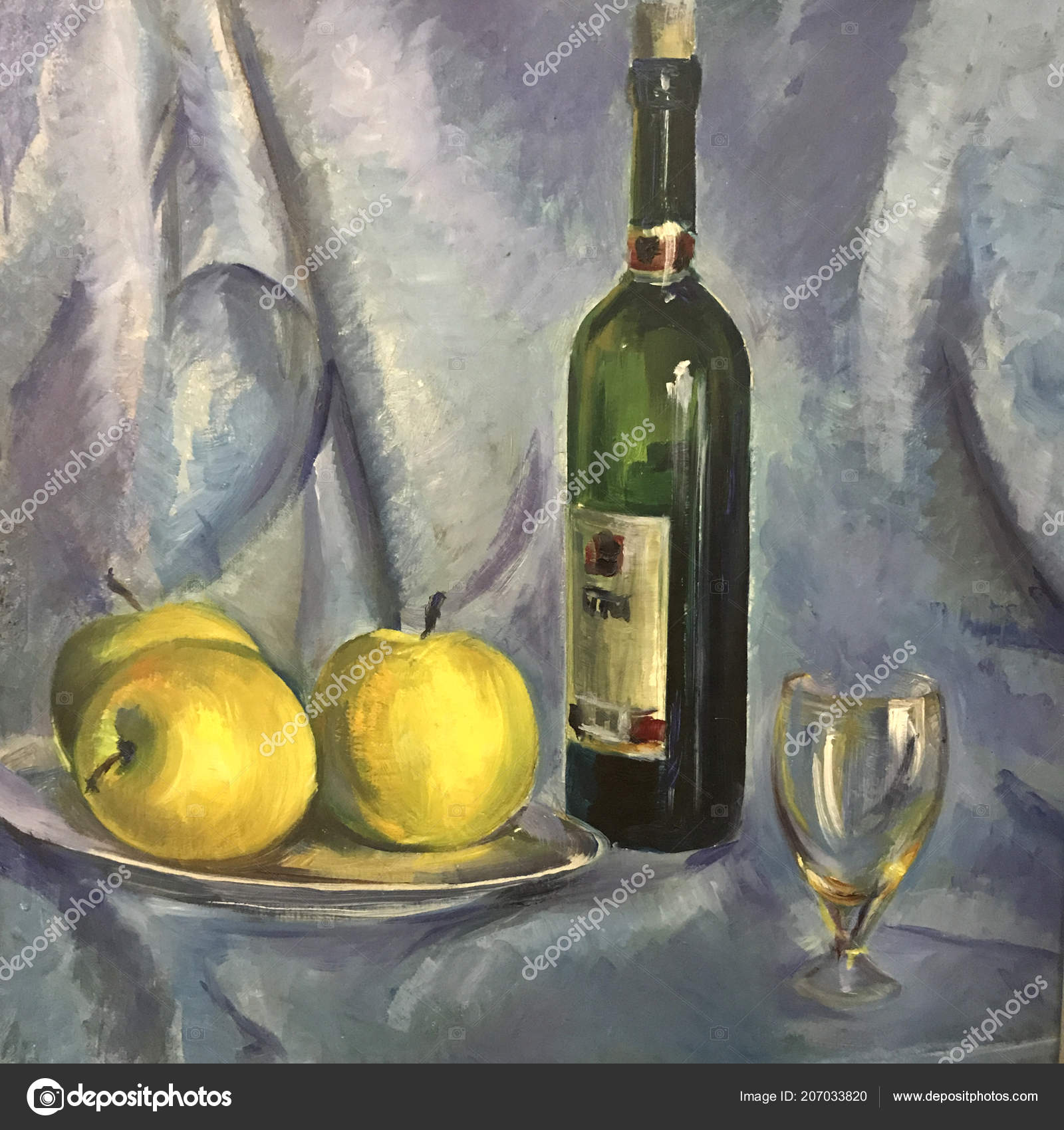 How To Paint A Clear Glass Vase On Canvas Still Life Image