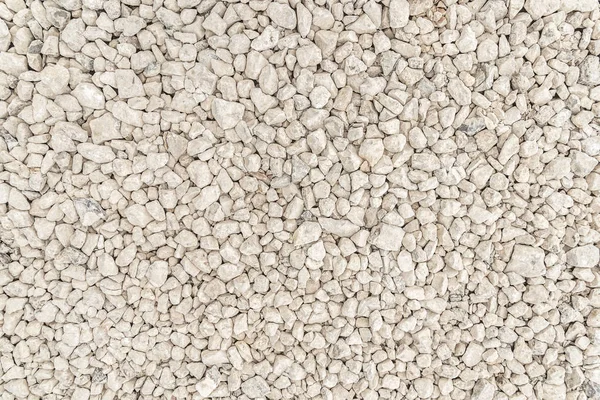 Crushed white stone background — Stock Photo, Image