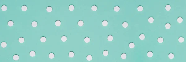 White Pills Turquoise Pastel Colored Background Medication Prescription Pills Minimal — Stock Photo, Image