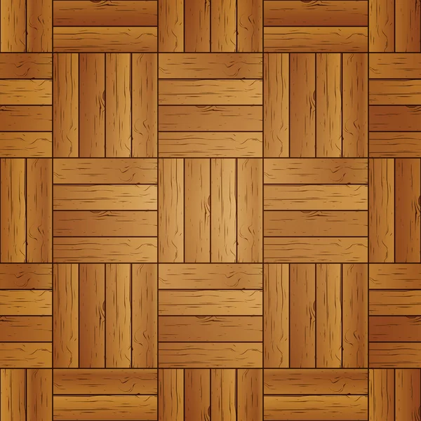 Fundo sem costura de parquet de madeira, ilustração vetorial . —  Vetores de Stock