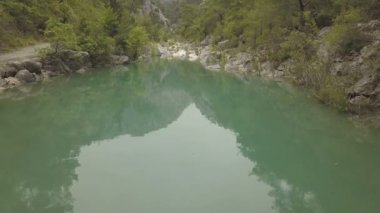 Dağ gölü nün havadan görüntüleri