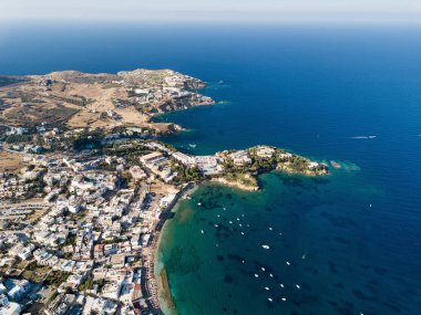 Hava dron fotoğraf güzel cretan Village