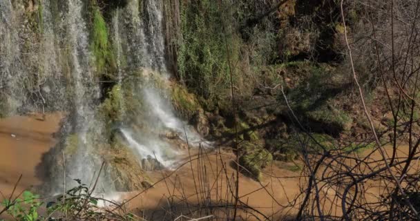 Turkije Antalya Duden waterval — Stockvideo