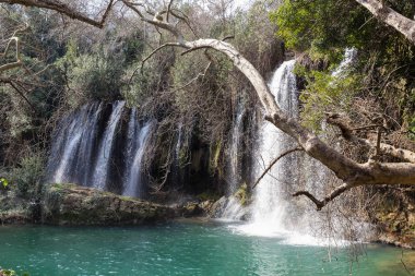Antalya 'daki Kursunlu Şelaleleri. Kursunlu selalesi