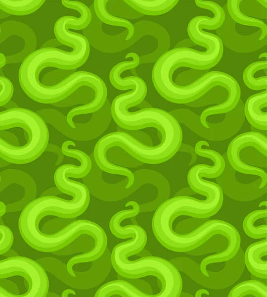 Modèle Fumée Verte Sans Couture Acidic Chemical Évaporation Background Illustration — Image vectorielle