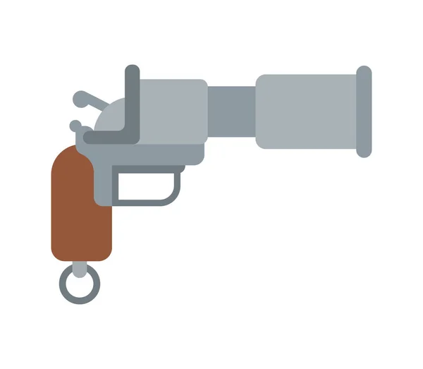 Waffen Cartoon Stil Spielzeugwaffe Vektor Illustratio — Stockvektor