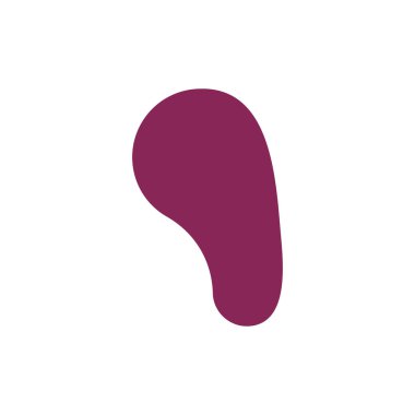 İzole dalak. İç organları insan anatomisi. vektör illustratio