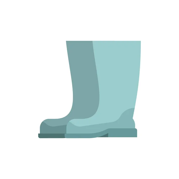 Rubberen laarzen geïsoleerd. Riding boot vectorillustratie — Stockvector