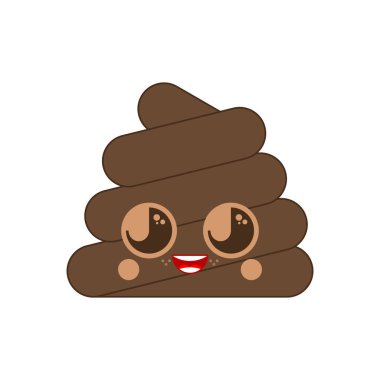 Sevimli kawaii bok izole. komik bok karikatür tarzı. çocuklar charact