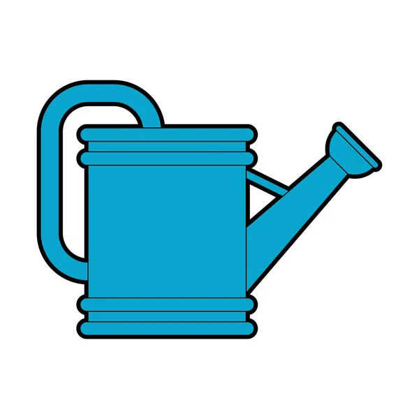 Watering can isolated. watering pot Vector illustration — Stock Vector