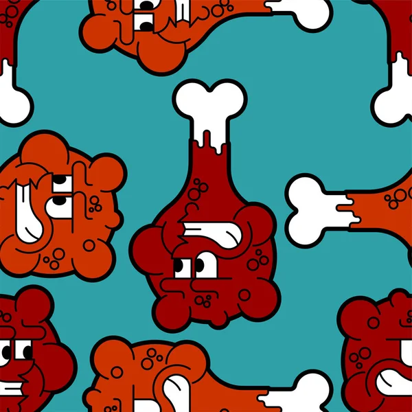 Kızgın Kavrulmuş Tavuk Bacak desen sorunsuz. Evil Gıda arka plan