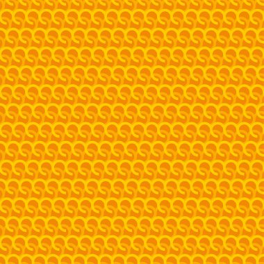 Altın Polar desen sorunsuz. Kuzu yünü arka plan. vektör hasta