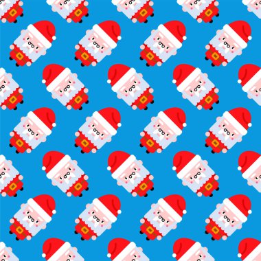 Noel Baba desenleri kusursuz. Noel arkaplanı. Xmas dokusu