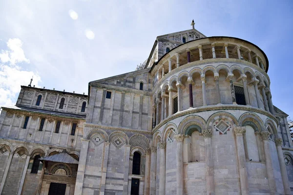 Der Dom Santa Maria Assunta Beim Schiefe Turm Von Pisa — Foto de Stock