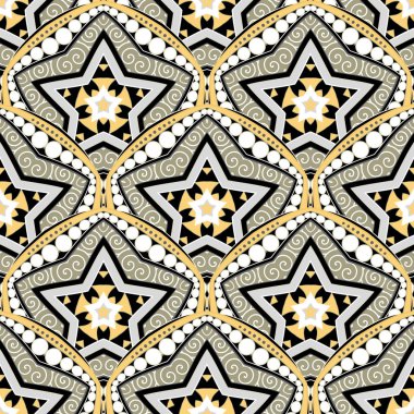 Vektör Dikişsiz Desen Tasarım için renk. Yazdırılabilir Boyama Sayfaları. Elle Çizilmiş Dekoratif Teraziler