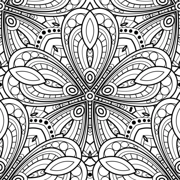 Modèle Sans Couture Vectoriel Couleur Pour Votre Conception Pages Colorier Graphismes Vectoriels