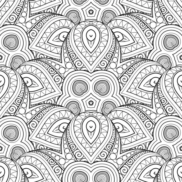 Modèle Sans Couture Vectoriel Couleur Pour Votre Conception Pages Colorier Illustrations De Stock Libres De Droits